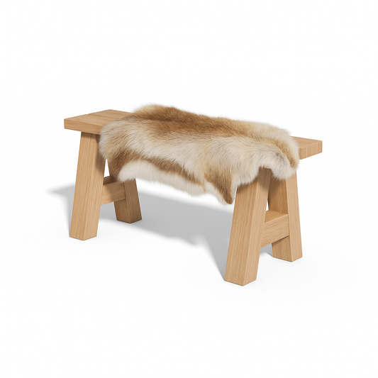 Tegning Benk til bålpanne 1200 x 427 x 523 - 001 - Byggenkelt