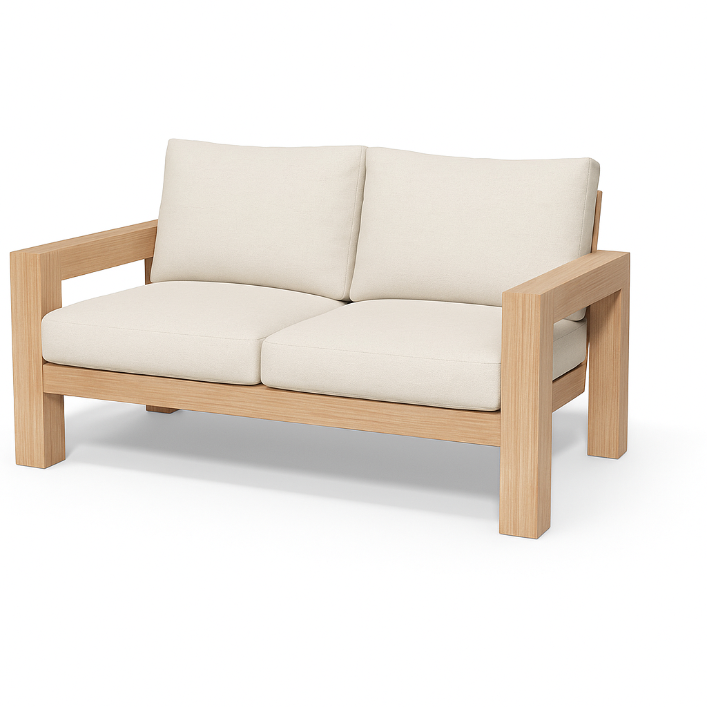 Tegning Hagesofa 2 seter 1419 x 791 x 875