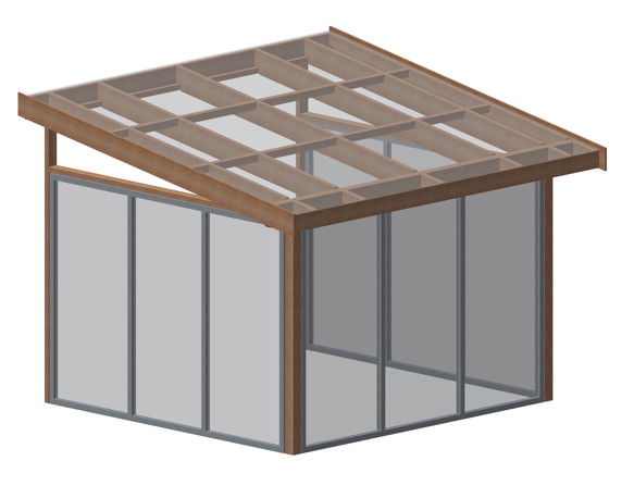Hagestue Fasademontert 9,2 kvm - Byggenkelt