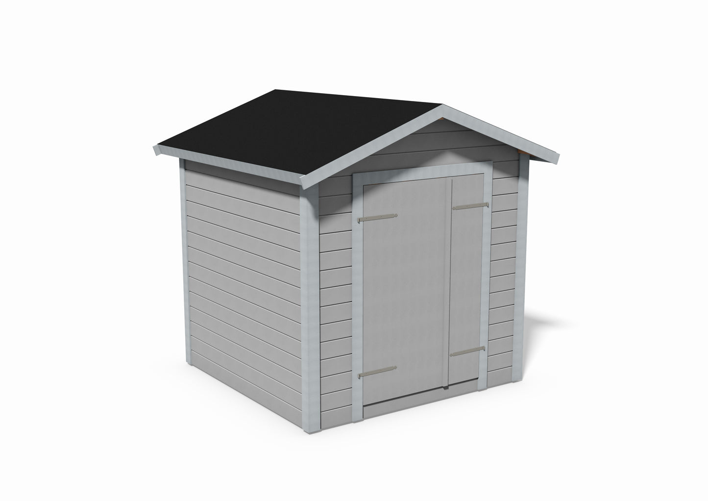 Tegning Bod 2200 x 2296 med takvinkel 20 - Byggenkelt