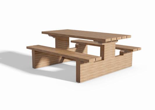 Tegning Stablet Rastebenk 1800 x 1600 x 720 - 001 - Byggenkelt