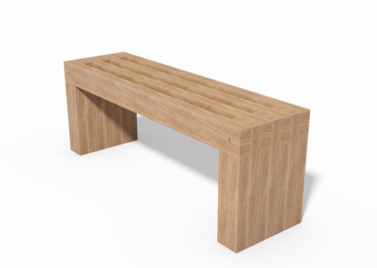 Tegning Stablet Hagebenk 1200 x 336 x 450 - 001 - Byggenkelt