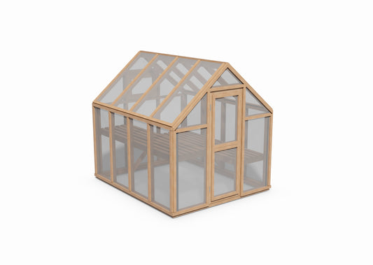 Tegning Drivhus 5 kvm - Byggenkelt