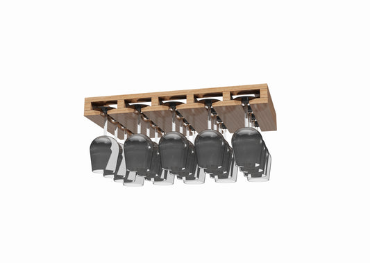 Tegning Vinglassholder takmontert 525 x 305 x 55 - Byggenkelt