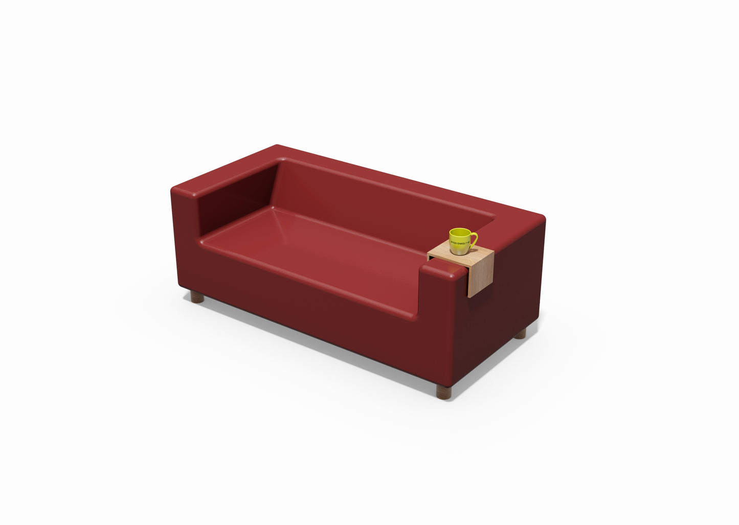 Tegning Hylle Armlene til Sofa - Byggenkelt