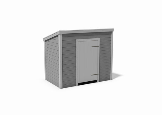 Tegning Bod 1750 x 2800 med takvinkel 15 - Byggenkelt