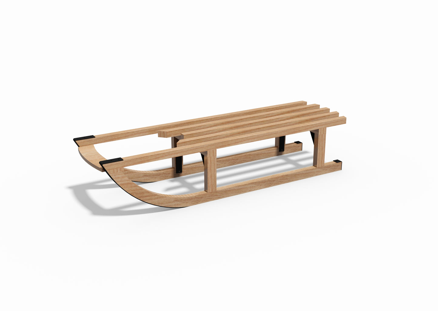 Tegning Retro Kjelke 850 x 235 x 182 - 001 - Byggenkelt