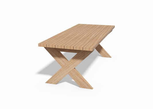 Tegning Hagebord 2200 x 900 x 750 - Byggenkelt