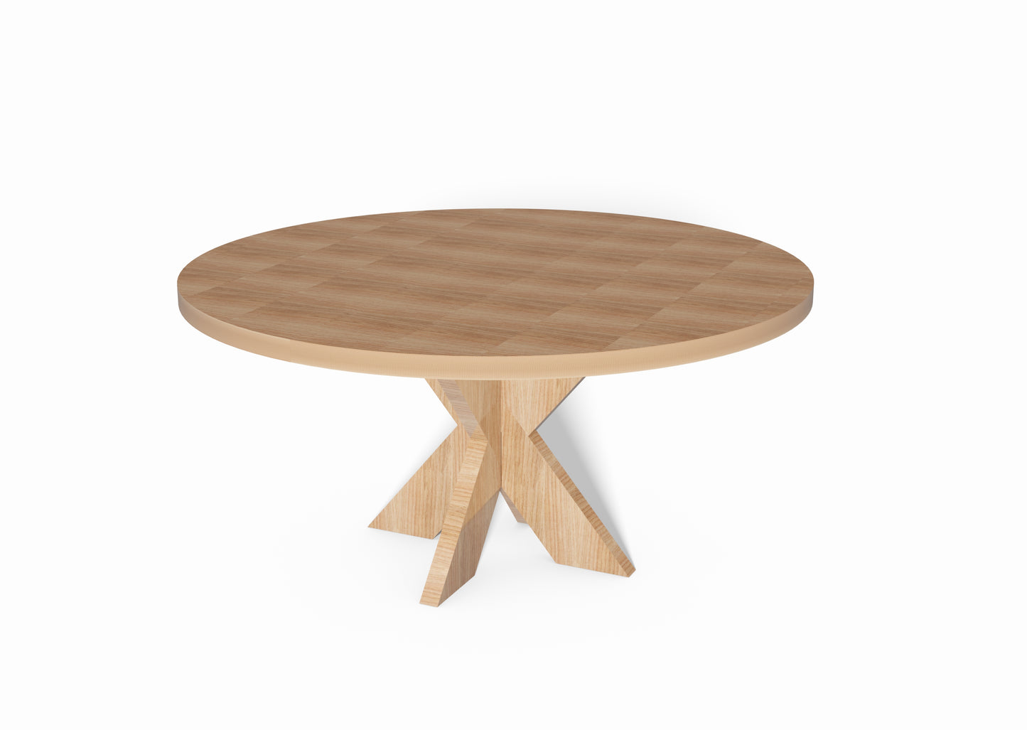Tegning Spisebord Rundt 150 cm Diameter - Byggenkelt