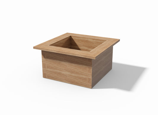 Tegning blomster kasse 600x600x307 - Byggenkelt