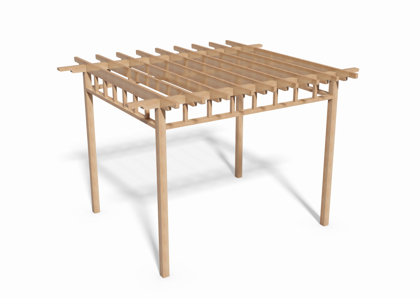 Tegning Pergola 3000 x 2500 - Byggenkelt