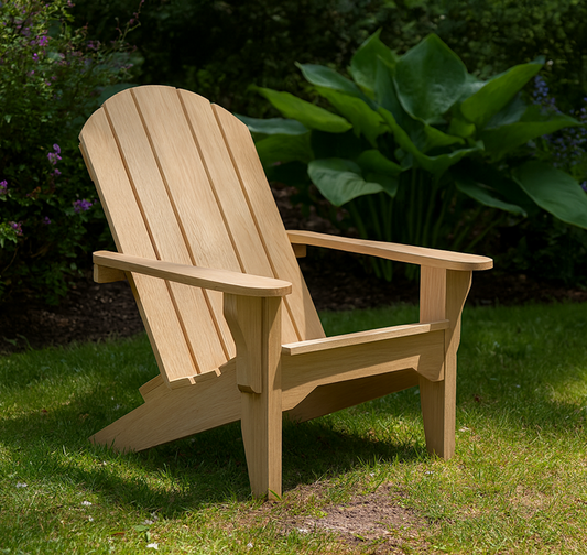 Tegning Adirondack Hagestol