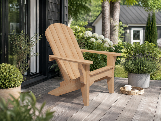 Tegning Adirondack Hagestol