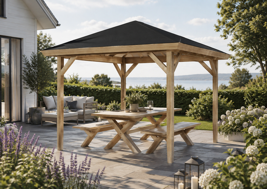 Tegning Paviljong 3000x3000x3160