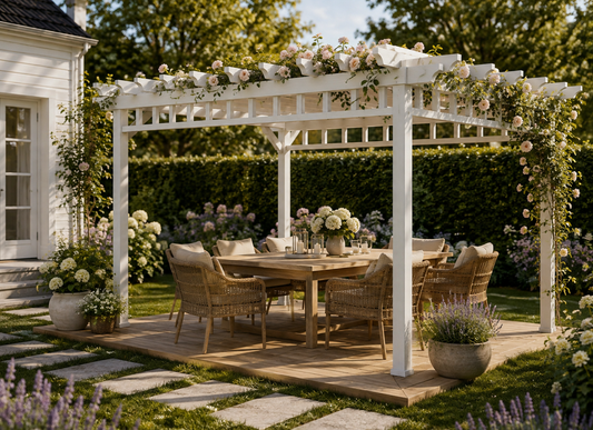 Tegning Pergola 3000 x 2500 - Byggenkelt