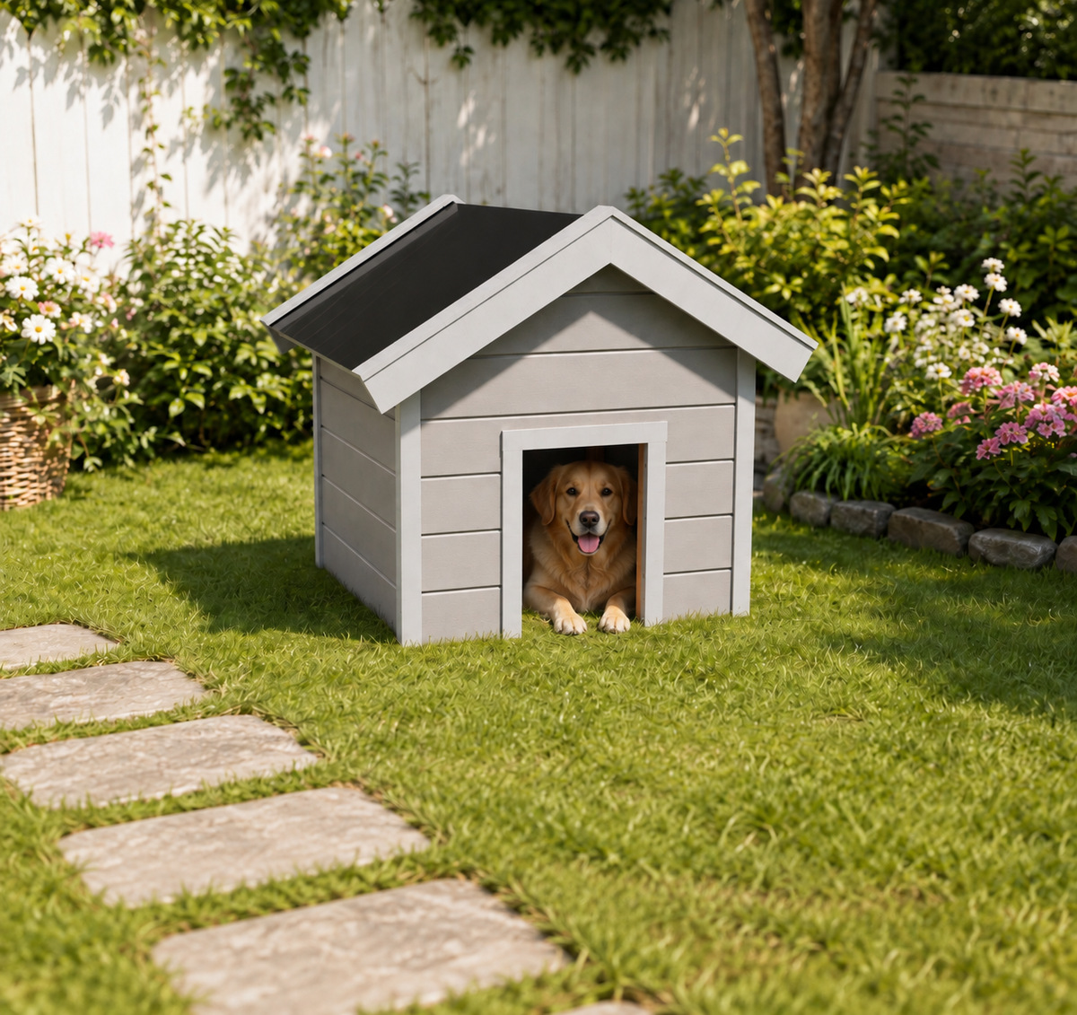 Premium byggeguide – Hundehus 1166 × 970 × 1102 mm
