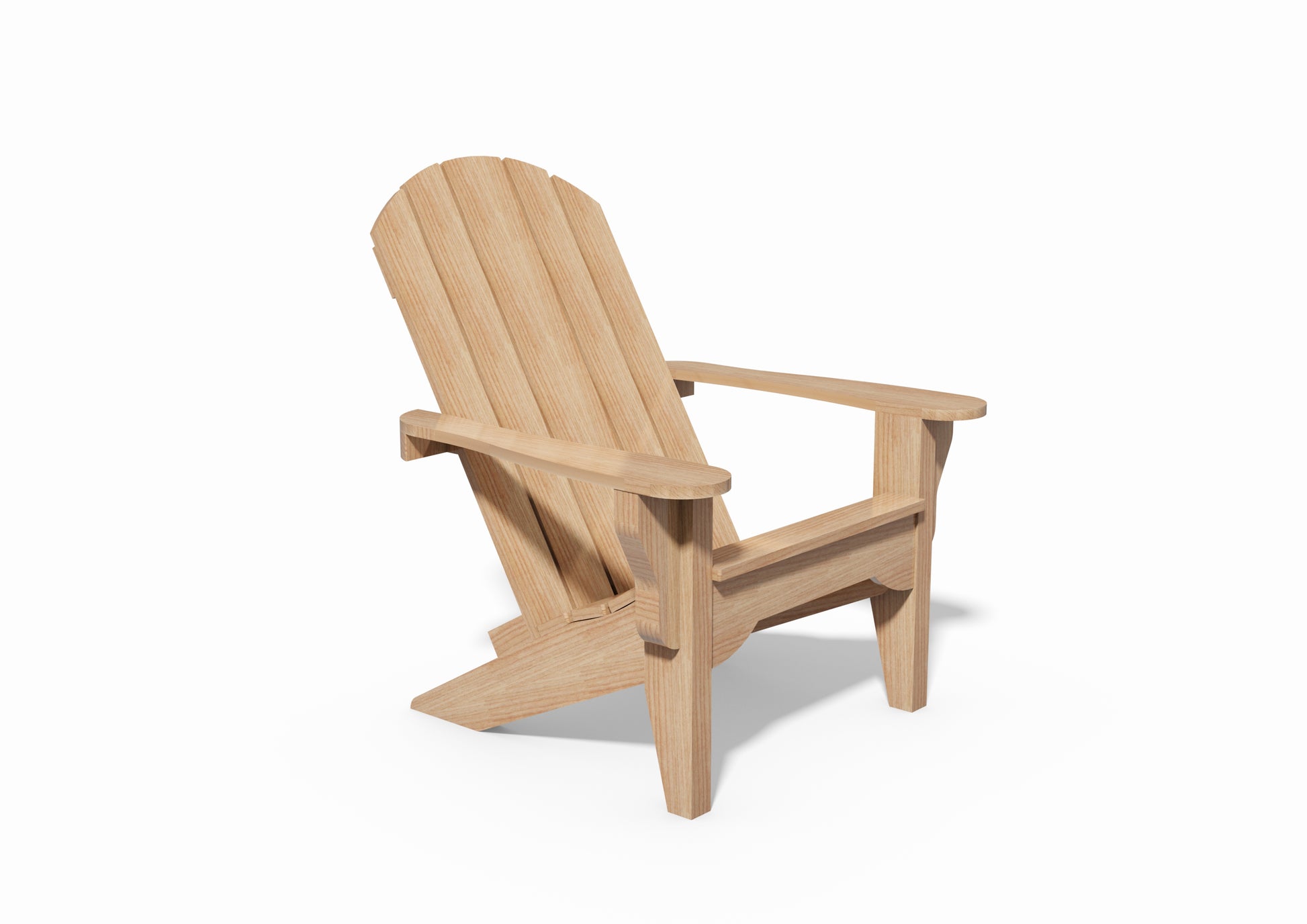 Tegning Adirondack Hagestol - Byggenkelt