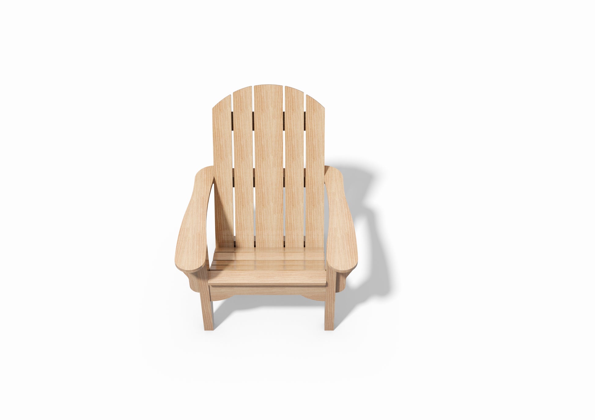Tegning Adirondack Hagestol - Byggenkelt